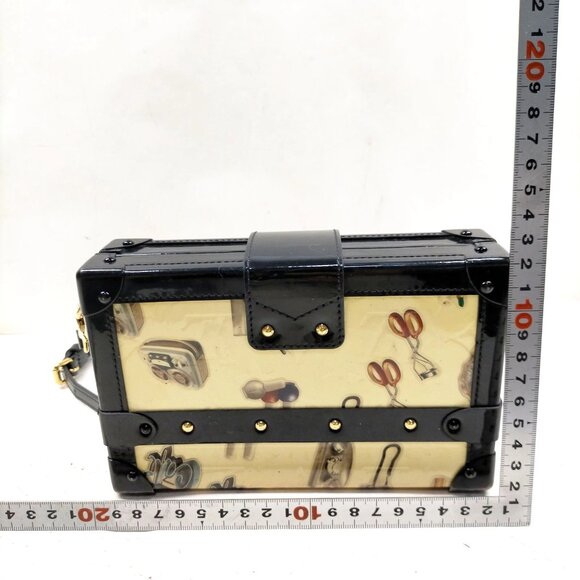 Louis Vuitton LV Shoulder Bag Petite Mar white Vernis mon-1172-091825 - Picture 2 of 16